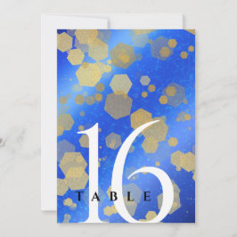 Invitación Elegante 9° Aniversario del Boda Lapis Lazuli