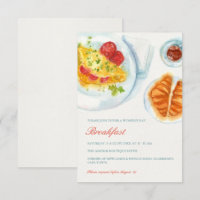 Invitación elegante a desayuno de negocios