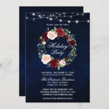 Elegante acuarela Floral Fiesta de Fiesta