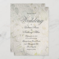 Elegante acuarela floral Rústica Boda de cosecha