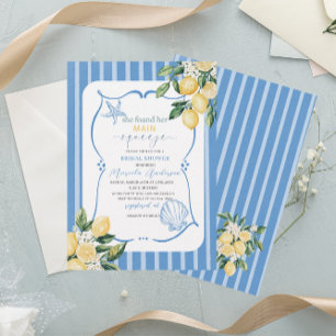 Invitación Elegante acuarela moderna Escalera principal de br
