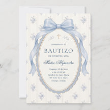 Elegante Arco de Acuarela Azul Claro Toile Bautizo