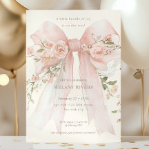 Elegante Arco de Rosas con Rubor Rosa para Baby Sh
