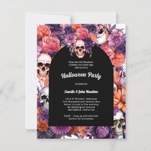 Invitación Elegante asunto de Eerie: Un Sofisticado Halloween