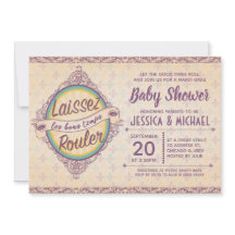 Elegante Baby Shower de Nueva Orleans Mardi Gras