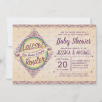 Elegante Baby Shower de Nueva Orleans Mardi Gras