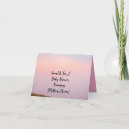 Invitación Elegante Baby Shower Pastel con Personalizado