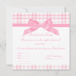INVITACIÓN ELEGANTE BACHELORETTE PINCRONIZADO
