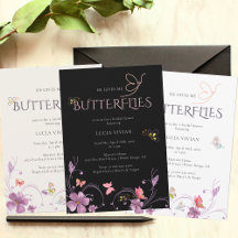 Elegante Baho Me Da Butterflies Ducha De Novias