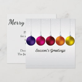 Invitación Elegante baudible y estrellas