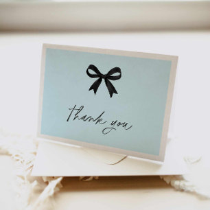 Invitación Elegante Blue Bridal Shower
