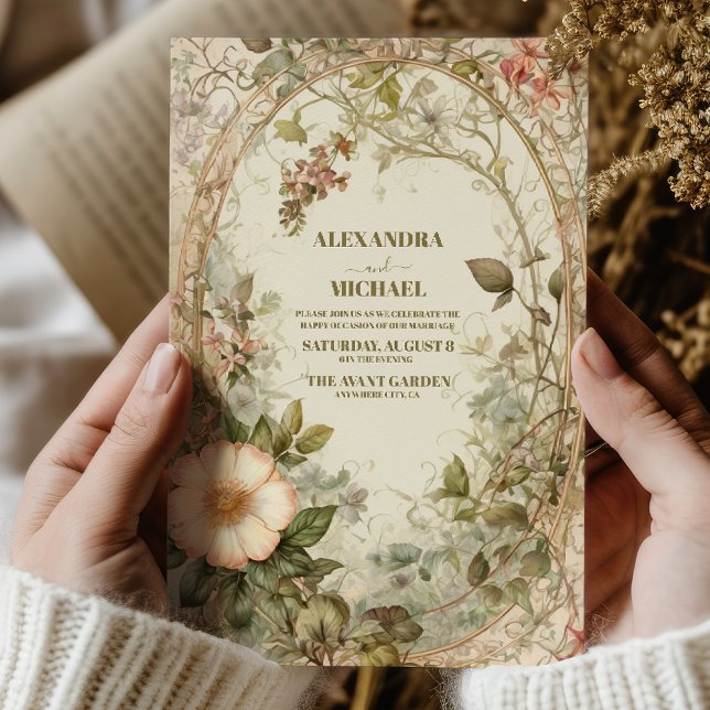 Invitación Elegante Boda Boho Wildflower (Subido por el creador)