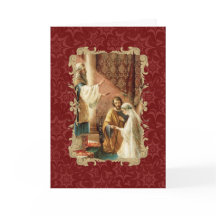 Elegante Boda católico Gold Burgundy