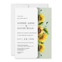 Elegante Boda de acuarela de color rústico