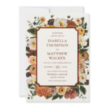 Elegante Boda de Bohemio con Flores Silvestres Acu