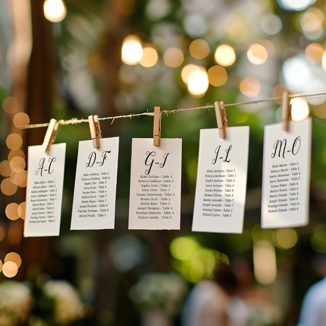 Invitación Elegante Boda de caligrafía invitado por apellido  (Subido por el creador)