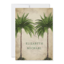 Elegante Boda de champán de estilo verde moderno