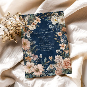 Invitación Elegante Boda de Elegancia Real Victoriana