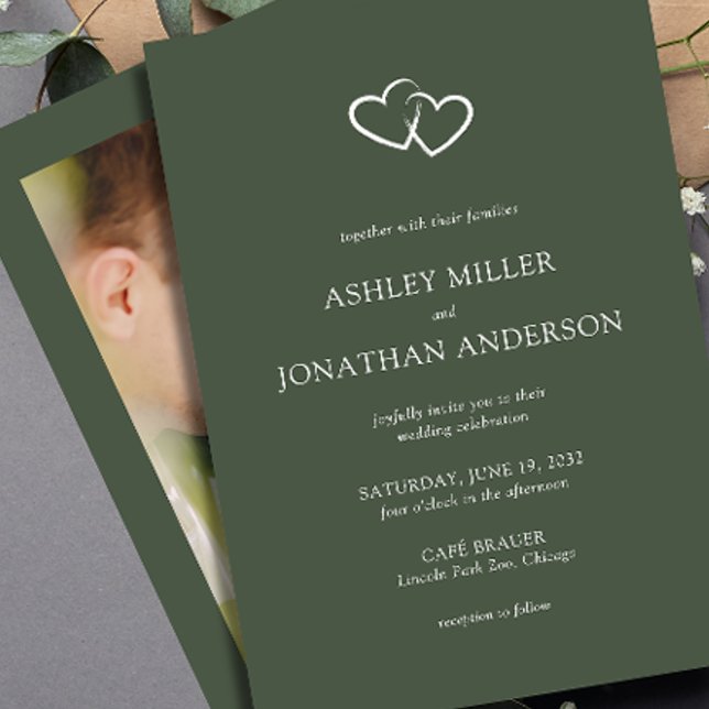 Invitación Elegante Boda de elementos sencillos y modernos (Subido por el creador)