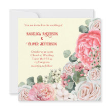 Elegante Boda de flores acuáticas