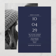 Elegante Boda de fotografía azul de la Marina Mini