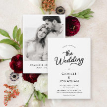 Elegante Boda de fotografía Minimalista