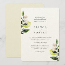 Elegante Boda de Lemones Botánicos