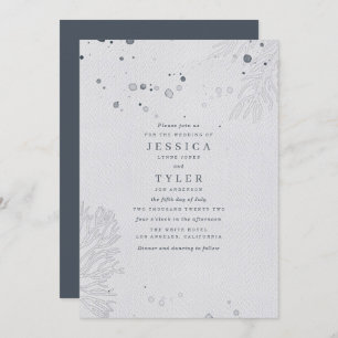 Invitación Elegante Boda de Playa