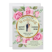 Elegante Boda de temática Rosa con Novia y Groom