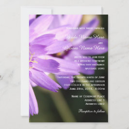 Invitación Elegante boda de verano con flores de margarita bo