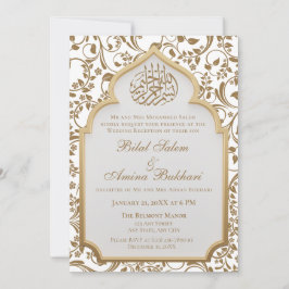 Invitación Elegante Boda del Arco Islámico