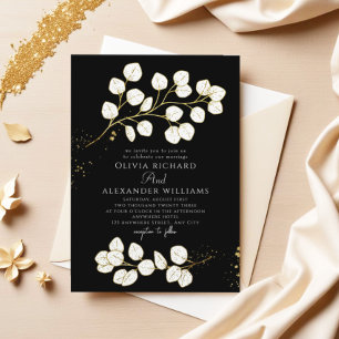 Invitación Elegante Boda Eucalyptus