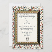 Elegante Boda floral indio del siglo XVIII