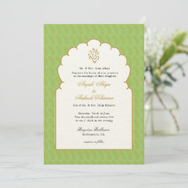 Invitación Elegante boda Ganesh moderno