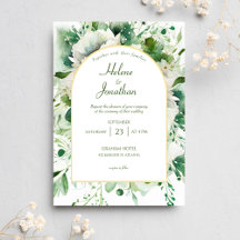 Elegante Boda Jardín Botánico Floral