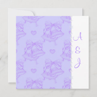 INVITACIÓN ELEGANTE BODA LILAC BELLS INVITAARE SQUARE