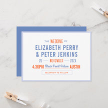 Elegante Boda retro colorido