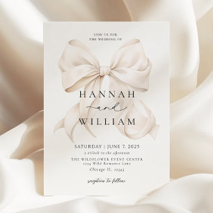 Invitación Elegante Boda simplista moderno