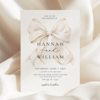 Invitación Elegante Boda simplista moderno