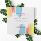 Invitación de Boda Verano - Diseño Veraniego y Alegre