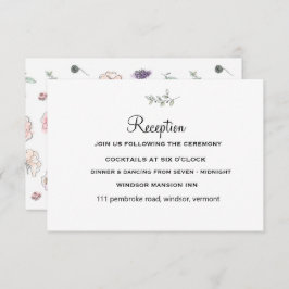 Invitación Elegante Boda verde botánico moderno y plano