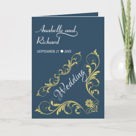 Invitación Elegante Boda victoriano