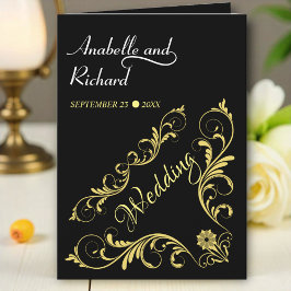 Invitación Elegante Boda victoriano