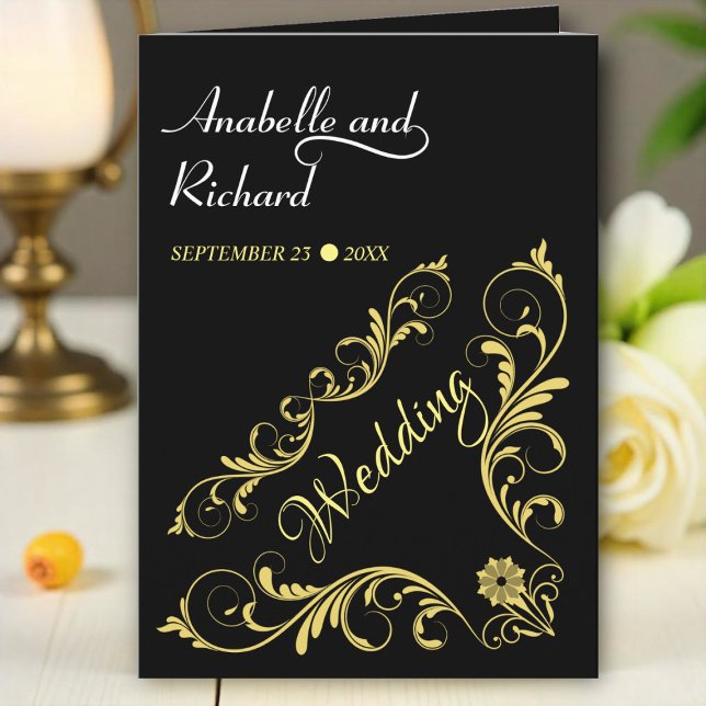 Invitación Elegante Boda victoriano (Subido por el creador)