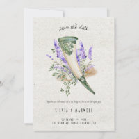 Elegante Boda Viking Guardar la Fecha