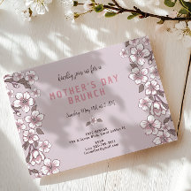 Elegante Brunch del Día de la Madre con Flores de 