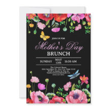 Elegante Brunch del Día de la Madre de la Moda Neg