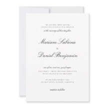 Elegante Caligrafía Bodas en Blanco y Negro