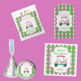 Invitación Elegante carrito de golf listo para Baby Shower