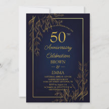 Elegante Celebración Floral del 50 Aniversario de 